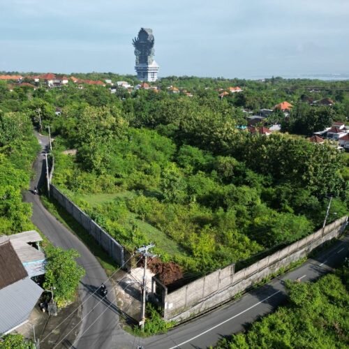 Strategic land with GWK View for freehold 39 Are in Jimbaran (1)