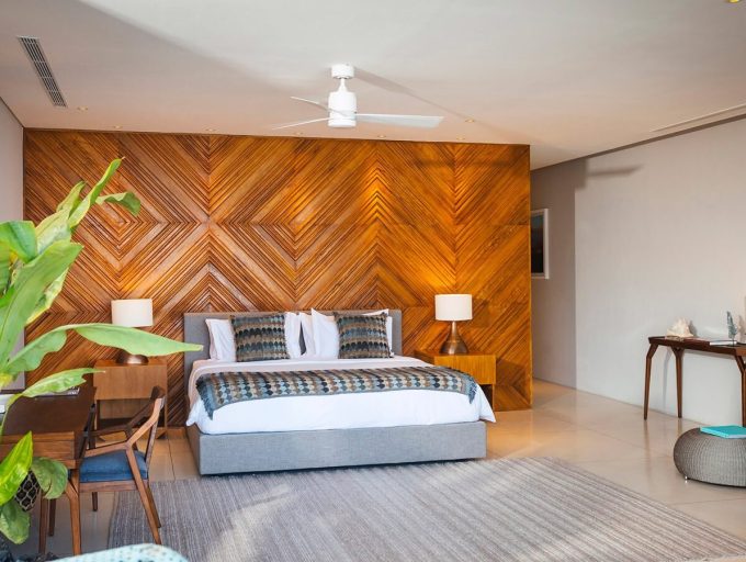 005 Noku Beach House - Master Bedroom - Pandan