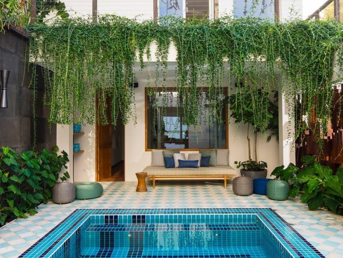 014 Noku Beach House - Villa and the pool feature