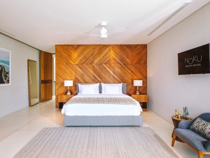 023 Noku Beach House - Frangipani bedroom details