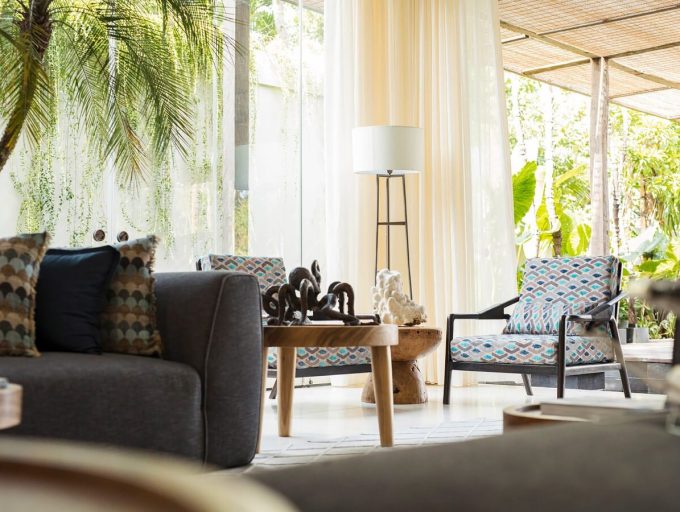 024 noku beach house - unique table ornaments in living area