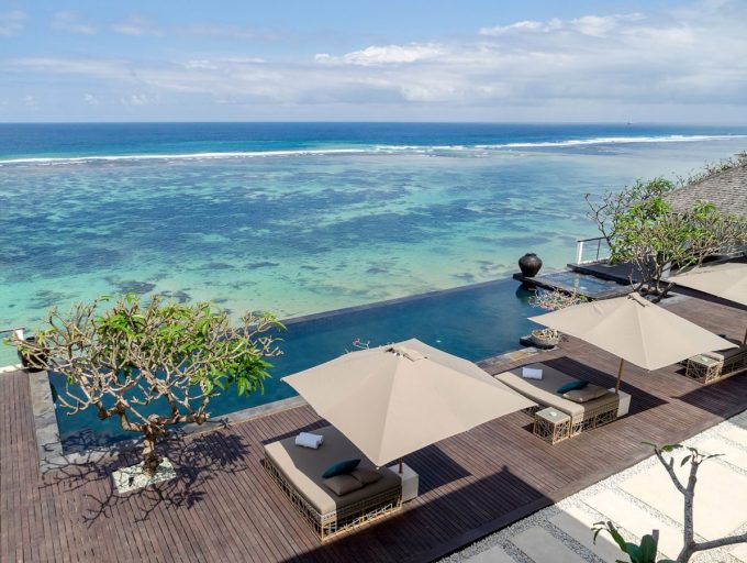 1. Grand Cliff Nusa Dua - Stunning view from pool