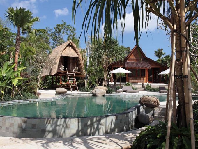 12. Villa Sati - Pool and joglo