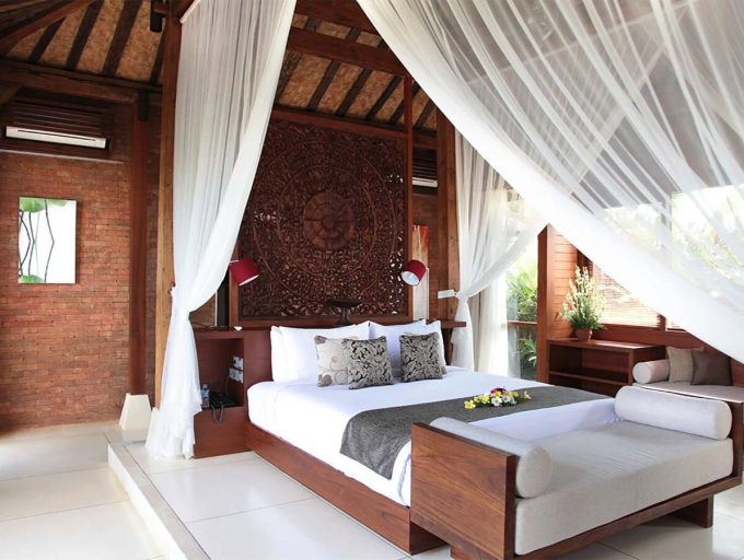 20. Villa Amy - The subak bedroom