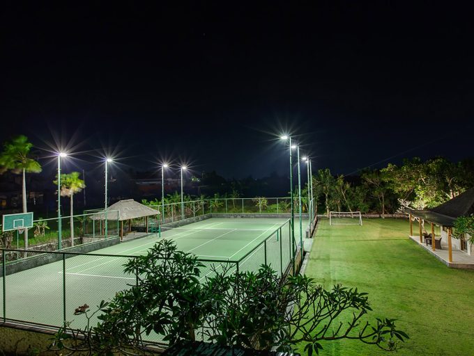 4. The Beji - Tennis court at night
