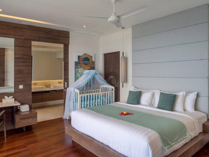 5. Grand Cliff Nusa Dua - Master bedroom two with baby cot
