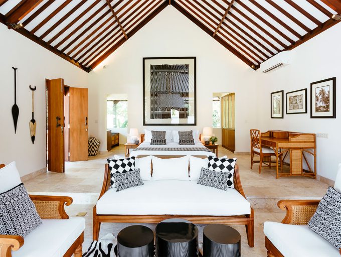 5. Villa Simona Oasis - Darma master bedroom and living area