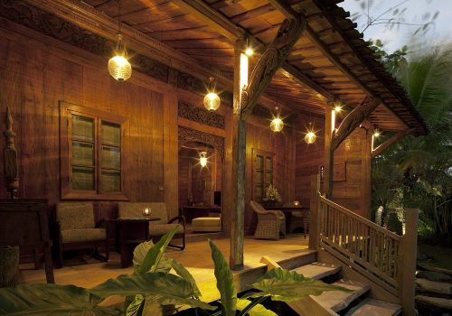 9. Villa Radha - Front porch
