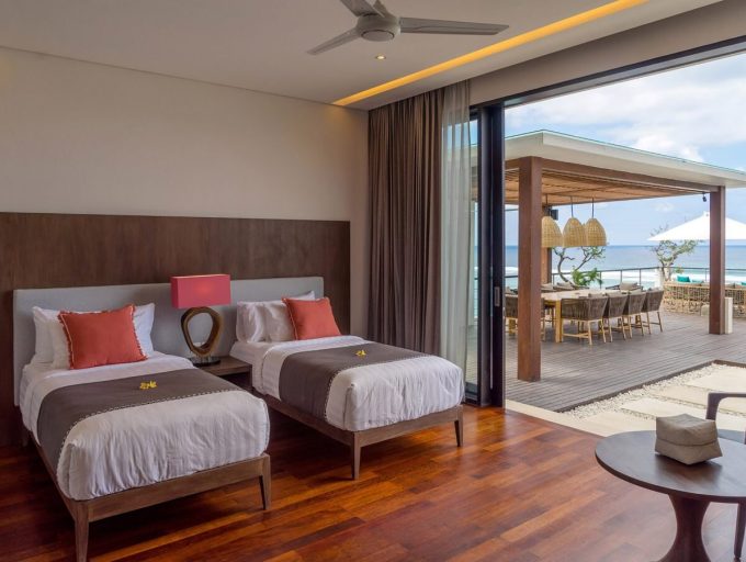 Grand Cliff Nusa Dua - Twin Bedroom and the view