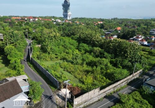 Strategic land with GWK View for freehold 39 Are in Jimbaran (1)