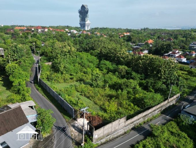 Strategic land with GWK View for freehold 39 Are in Jimbaran (1)