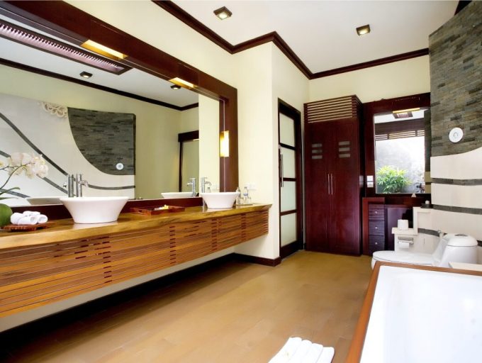 THE BALI DREAM VILLA RESORT CANGGU -1 BED - BATHROOM6