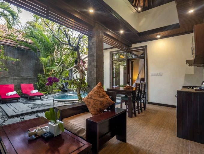 THE BALI DREAM VILLA RESORT CANGGU -1 BED - LIVINGROOM