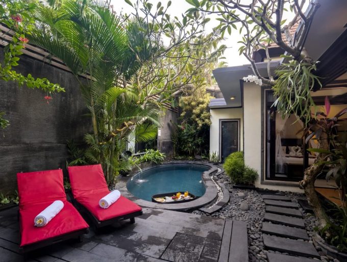 THE BALI DREAM VILLA RESORT CANGGU -1 BEDROOM-POOL AREA