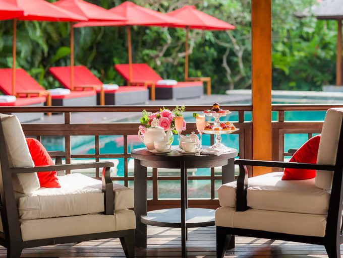 The Beji - Afternoon tea served