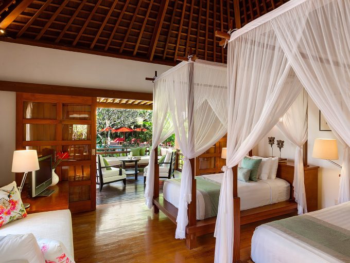 The Beji - Guests suite 3 twin beds