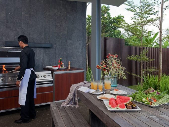 Villa Issi - BBQ area